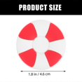 thumbnail image 2 of Plastic Cabinet Handle Lifebuoy Shape Rescue Ring Door Handle for Home Use 2Pcs, 2 of 5