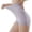 Purple, variant on Tummy Control Underwear Thong, Seamless Ice Silk Panties High Waist Control Sculpting Lifting Corset Purple