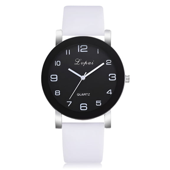 DESIGNICE Leather Quartz Band Women'S Watch Wrist Casual Analog Women'S Watch for Nurses Extra Large Face Watches for Men Women'S Analog Watch Senior Watch