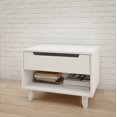thumbnail image 2 of Aura 3 Piece Queen Size Bedroom Set White, 2 of 8