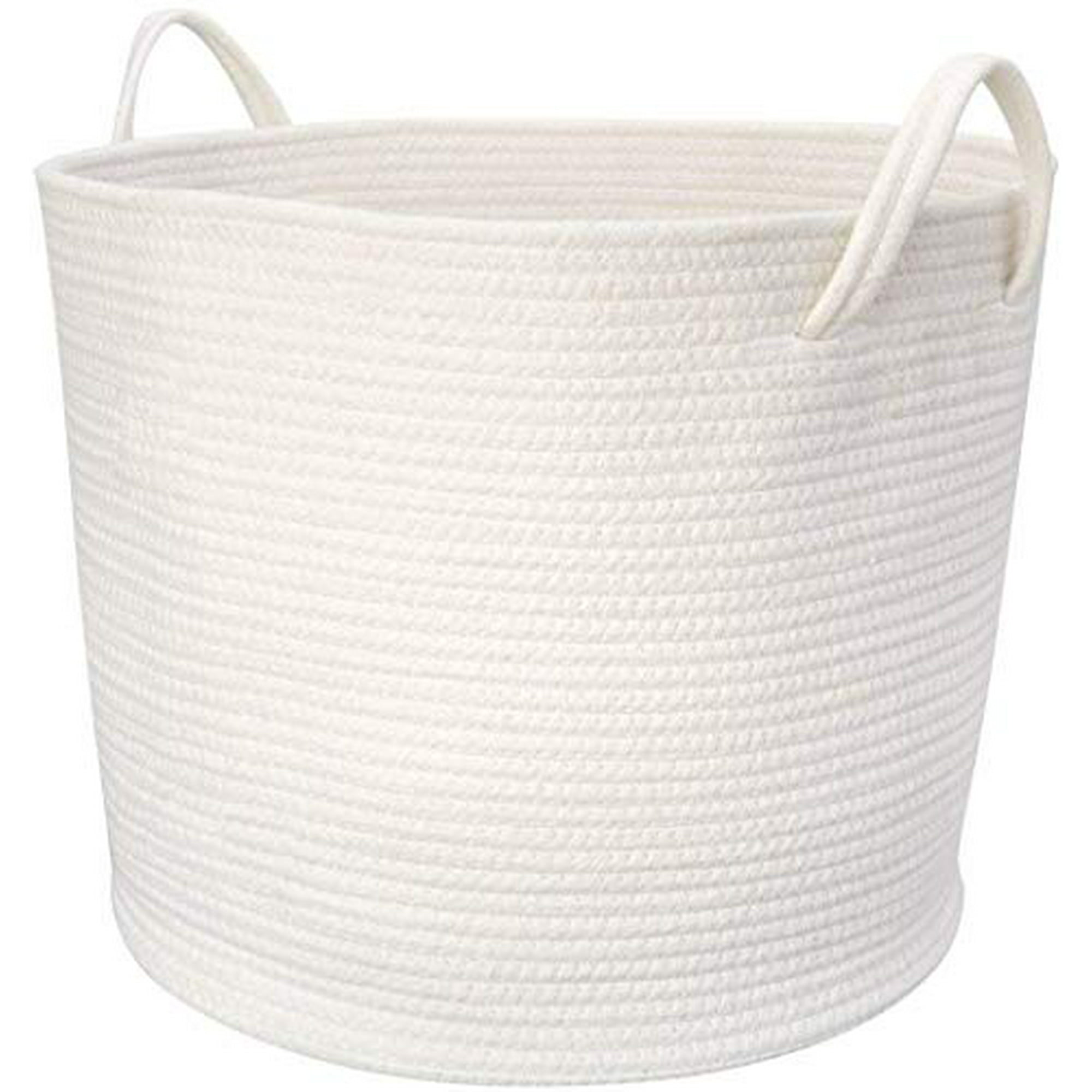 Mkono Cotton Rope Storage Basket Woven Laundry For Mkono Cotton Rope Storage Basket