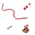 thumbnail image 4 of Unique Bargains Snake Shape Cat Wand Replacement for Pet Interactive Cat Wand Refill Attachment Red White, 4 of 6