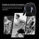 thumbnail image 3 of Minnieouse Ropa interior térmica para hombre, medias elásticas de secado rápido, ropa deportiva de manga larga para esquiar y correr, motocicleta, Camisetas XXL Estilo de malla Minnieouse AP013385-55, 3 of 6