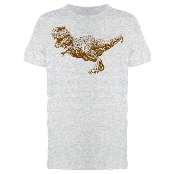 Vintage Angry Tyrannosaurus Tee Men's -Image by Shutterstock
