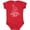 Red, variant on Inktastic Future Water Polo Player Boys or Girls Baby Bodysuit