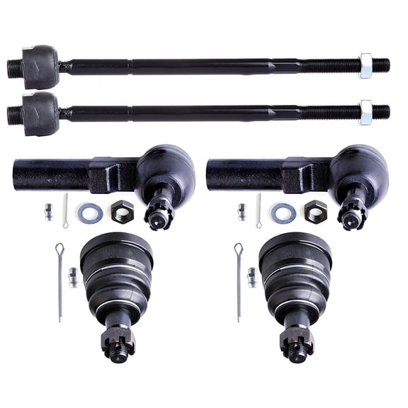 AUTOMUTO Replacement Parts Front Inner Tie Rod End Front Lower Ball Joint Front Outer Tie Rod End fit 2000-2005 for Cadillac DeVille 2006-2011 for Cadillac DTS