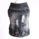 thumbnail image 3 of Chaqueta vaquera para perro, chaleco vaquero azul con solapa, abrigo, camiseta, disfraz, ropa bonita para niña, niño, perro, cachorro, ropa cómoda y fresca, 3 of 5