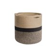 thumbnail image 1 of Woven Plant Basket Cotton Rope Flowerpot Holder Storage Organizer, 1 of 5