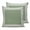 Green, variant on Dark Brown Geometric 20x20 Pillow Covers Set of 2, White Greek Key Design Abstract Modern Art Throw Pillow Covers Decorative Couch Cushion Case, Microfiber Square Pillowcases for Bedroom Living Room