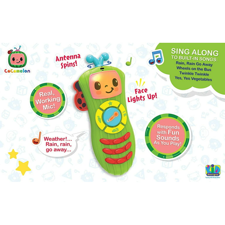 eKids Cocomelon Toy Music Player Includes Freeze Dance, Musical Toy for  Toddlers with Built-in Nursery Rhymes for Fans of Cocomelon Toys and Gifts  for Boys and Girls 