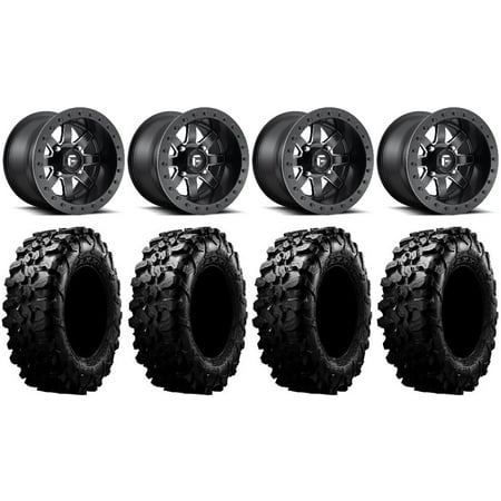 Fuel Maverick Beadlock 14 Wheels 30 Carnivore Tires Kawasaki Teryx Mule Fuel Maverick Beadlock 14 Wheels 30 Carnivore Tires Kawasaki Teryx Mule