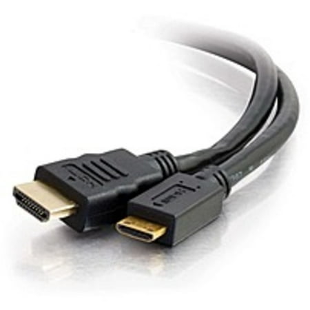 Refurbished C2G 6ft High Speed HDMI to HDMI Mini Cable with Ethernet - 6 ft HDMI A/V Cable for Audio/Video Device - First End: 1 x HDMI Male Digital Audio/Video - Second End: 1 x HDMI (Mini Type