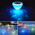 thumbnail image 4 of Zisupridco Solar Floating Pool Lights, RGB Color Changing Auto Glow Pool Lights That Float, Waterproof Floating Lights for Pool, Pond, Garden, Fountain Pool, Fish Tank, Bar Decor - 1PC, 4 of 9
