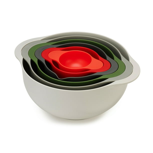 Joseph Joseph Duo Food Bowl Space Saving Set, Plastic, Mutli-color - Walmart.com