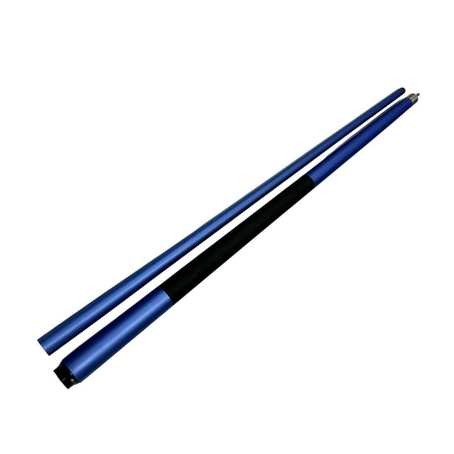 Almencla 147cm Billiard Cue 2 Sections Pool Table Sticks for Game Practice Break Room blue