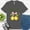 Asphalt, variant on Sweet & Sour Lemon Shirt | Cute Watercolor Fruit Bow Graphic Tee , Natural, S