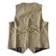 thumbnail image 2 of Ceisia Slim Fit Men's V-Neck Multi-Pocket Vintage Waistcoat Gift, 2 of 4