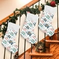 thumbnail image 5 of SKYSONIC Christmas Stockings 2PCS,Baby Elephant Big Xmas Stockings Gift Decorations and Party Supplies,Used for Fireplace Decoration Socks Christmas Tree Decoration, 5 of 7