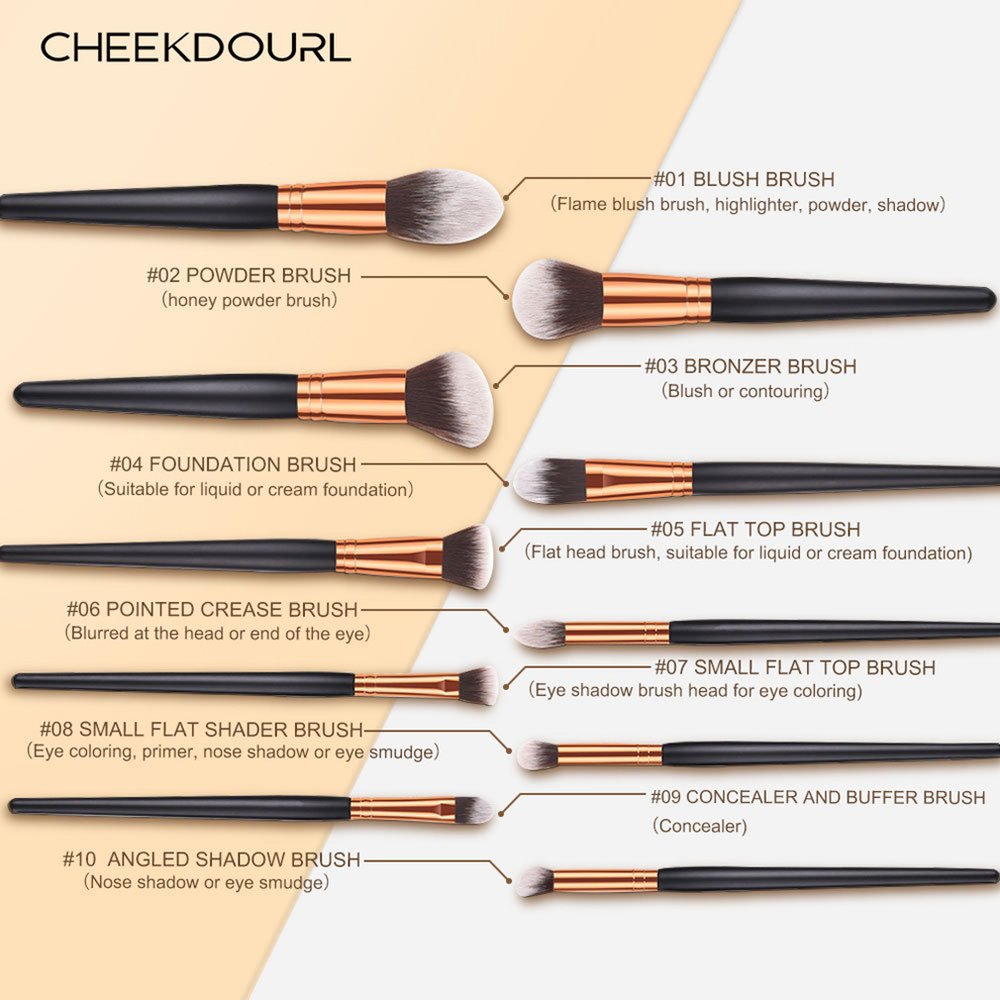 small flat concealer brush