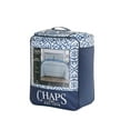 thumbnail image 1 of Chaps 3pc Comforter Set Navy Double/Queen, 1 of 5