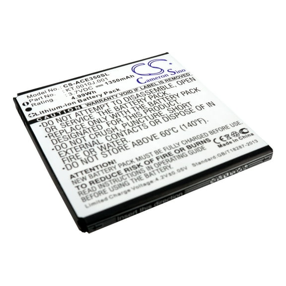 1350mAh JD-201202-JLNP-C8-001 AE415550 1S1P KT.0010J.001 Battery for Acer AT390 Liquid Gallant AK330S Liquid Gallant Duo E350 AK