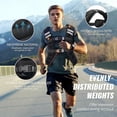 thumbnail image 4 of Weighted Vest, 12 lbs Weight Vest, Stripe, Reflective Adjustable Buckle Body Weight Vest, 4 of 5
