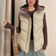 thumbnail image 1 of Sudadera con capucha y manga larga para mujer, con cuello de cremallera y abrigo, 1 of 7