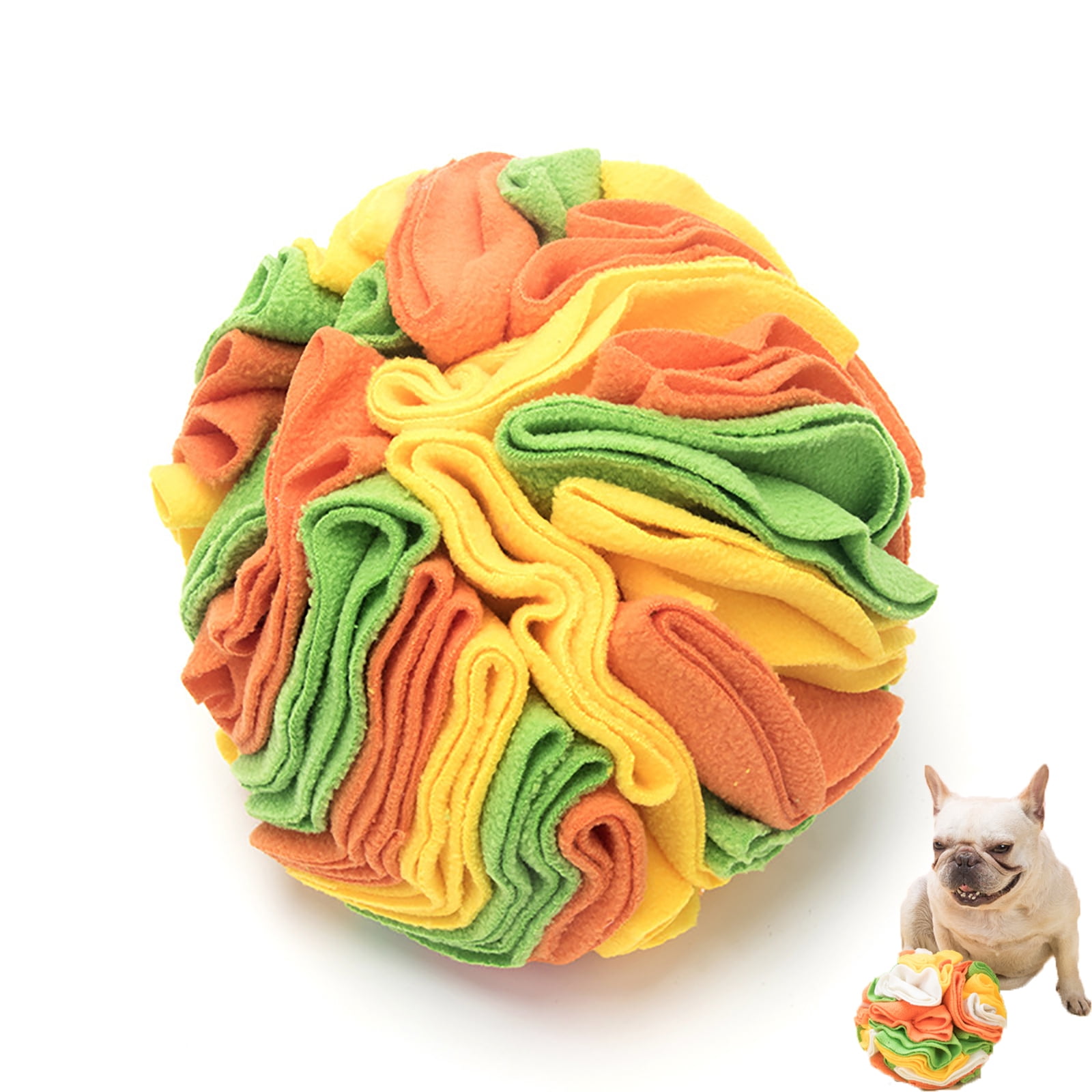FunChaos Dog Toy, Interactive Dog Snuffle Ball, Dog Puzzle Toys for