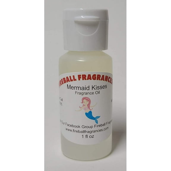Mermaid Kisses~Ocean Mist, sea Salt & Cyclamen Petals~Scented Oil by Fireball Fragrances - 1 Oz Bottle