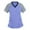Blue-93, variant on Mittory Scrub Top for Women, Crossover V-Neck, Fitted Back Super-Soft Scrub Top Breathable & Easy Care