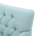 thumbnail image 4 of Medford Fabric Club Chair, Light Blue, 4 of 8