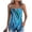 Sky Blue, variant on Women's Floral Tank Tops Plus Size Spaghetti Strap Irregular Hem Blouse Vacation Casual Comfy Beach Camisoles (XL, Sky Blue)