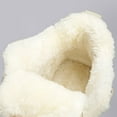 thumbnail image 4 of NOKIO Men'S Cozy Fur-Lined Snow Shoes Men'S Frost-Resistant High-Top Boots Couple Women Men Hiking Boot Shoes Cotton Short Shoes Snow Boots Men'S Cotton Winter Boots, 4 of 5