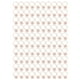 thumbnail image 1 of 100 clips de papel bonitos estilo anillo antideslizantes resistentes de metal galvanizado clips de papel elegantes para la familia, oficina, escuela, oro rosa, 1 of 5