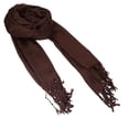 thumbnail image 1 of Pashmina larga fina Chal agradable y ligero Mascada elegantes de colores y para cualquier época del año Cafe CHIC-FANTASY Bufanda para el cuello, 1 of 3