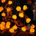 thumbnail image 1 of new Halloween LED light string bat pumpkin skull combination pendant led Halloween decorative light string, 1 of 6
