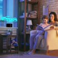 thumbnail image 3 of Luz de ilusión 3D con temática de coche de carreras, luz nocturna que cambia de color con control táctil y remoto, decoración óptima para el dormitorio con brillo ajustable y luz LED de bajo consumo,, 3 of 5