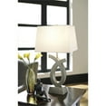 thumbnail image 2 of Ashley Furniture Lampe de Table en Poly Amayeta Argent (Ensemble de 2), 2 of 2