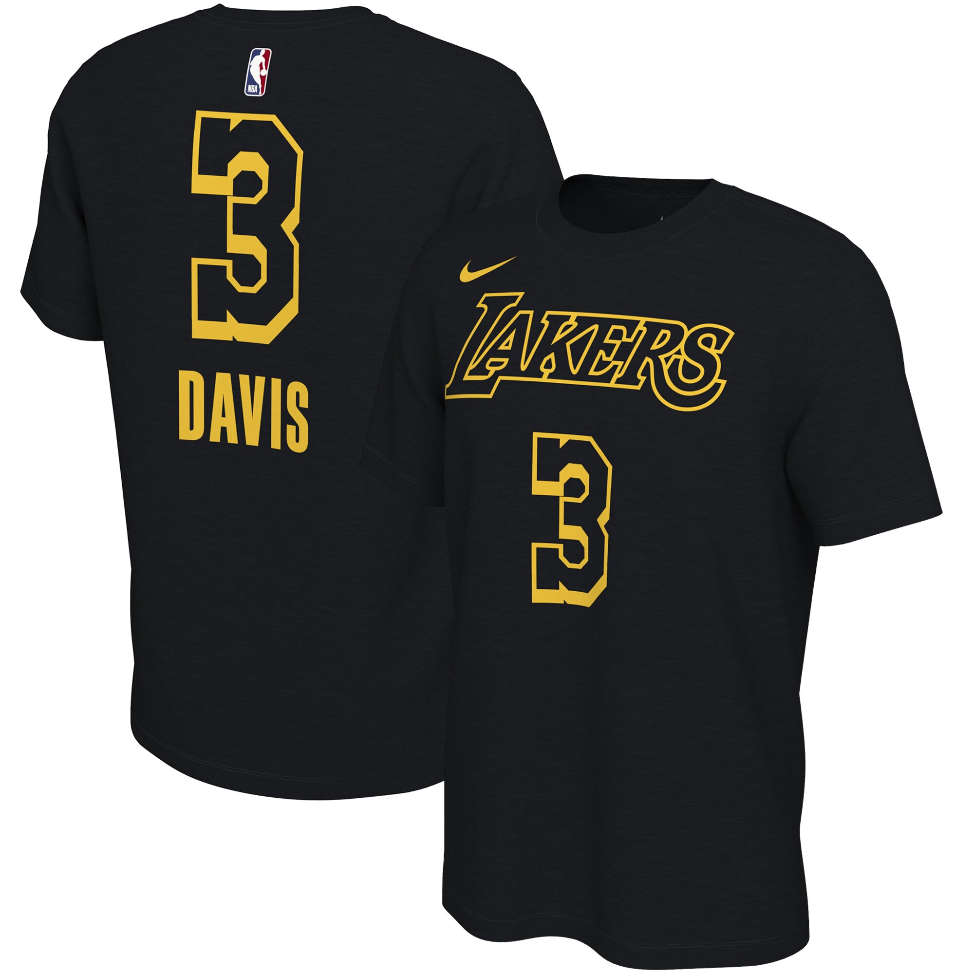 Anthony Davis Los Angeles Lakers Nike Restart Name ...