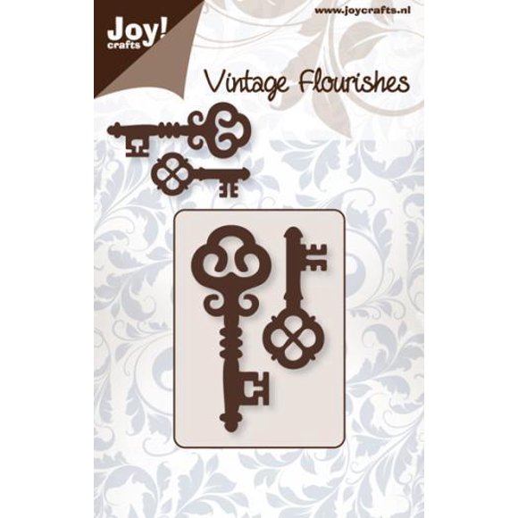 Vintage Flourishes - Cutting Keys 1