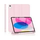 thumbnail image 1 of wonim11 Soke Case for iPad (A16) 11th/10th Generation(2025/2022),iPad 11/10.9 inch with Pencil Holder - Protective Trifold Stand Smart Cover[Support Touch ID & Auto Wake/Sleep], Pink, 1 of 1