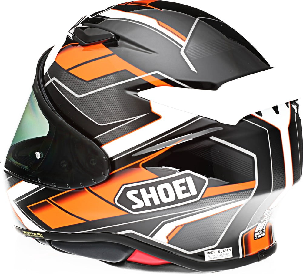 Shoei RF-1400 Prologue Helmet - TC-8 Black/Orange - Walmart.com
