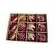thumbnail image 1 of 12 bolas navideñas brillantes de 6 cm con paquete, decoraciones colgantes para festivales. Vino tinto, 1 of 9