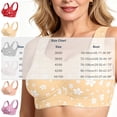 thumbnail image 3 of Aofany Push Up Bras for Older Women 36B/C-46B/C No Underwire Seamless Bra Full Coverage Bralettes Comfort Everyday T-shirt Bras, 3 of 9