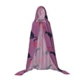 thumbnail image 7 of Honeii Leopard Print Print Poncho Cape, Cloak Coat, Snuggly Hooded Wearable Blanket, Hooded Cape For Teenagers,Halloween Costumes-Small, 7 of 7