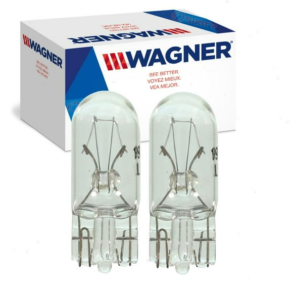 2 pc Wagner Inner Tail Light Bulbs compatible with GMC Terrain 2010-2017