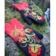 thumbnail image 4 of Women's Colorful Embroidered Gloves Winter Christmas Mittens Warm Gloves Ski Gloves Mittens Men Gloves Mittens, 4 of 4