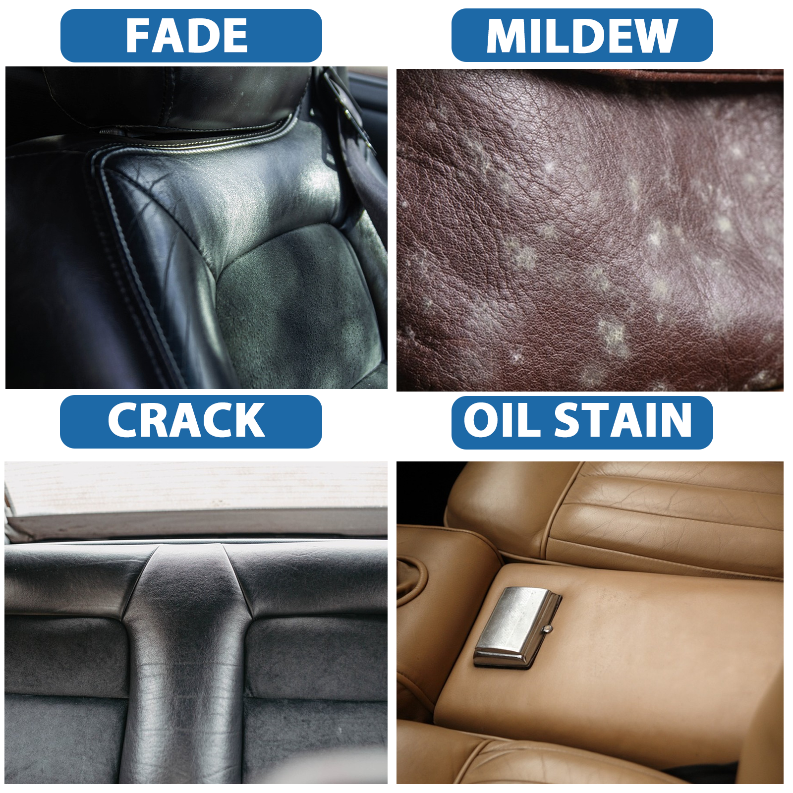 Leather Cleaning and Care Cream & Cleaning Paste for Leather Care, 2025 New Car Leather Repair Cream, Automotive Interior and Furniture Leather Maintenance Cream for Cars