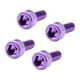 thumbnail image 4 of Paquete de 4 Tornillos Advancent Portabidones Bicicleta Accesorios Color Rojo Violeta 10piezas, 4 of 6