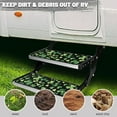 thumbnail image 5 of Yuyamidu Green Leaf RV Step Covers 4 Pack RV Stair Covers St. Patrick's Day RV Step Carpet Rug Non-Slip Camper Step Covers for Mobile Home, Camper Accessories, 5 of 7